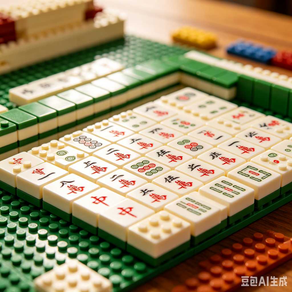 144 tiles chinese mahjong set