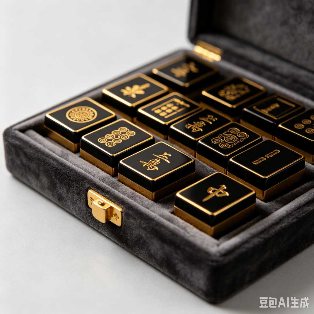ornamental mahjong tiles