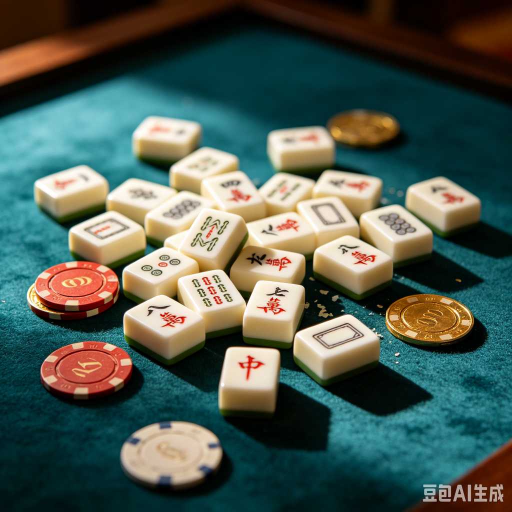 small portable mahjong set
